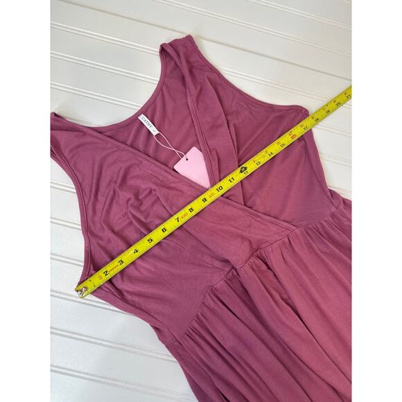 Tralibee Black & Orange Floral Dress & Cathy Sleeveless Midi Dress Bundle Size L - Picture 8 of 10